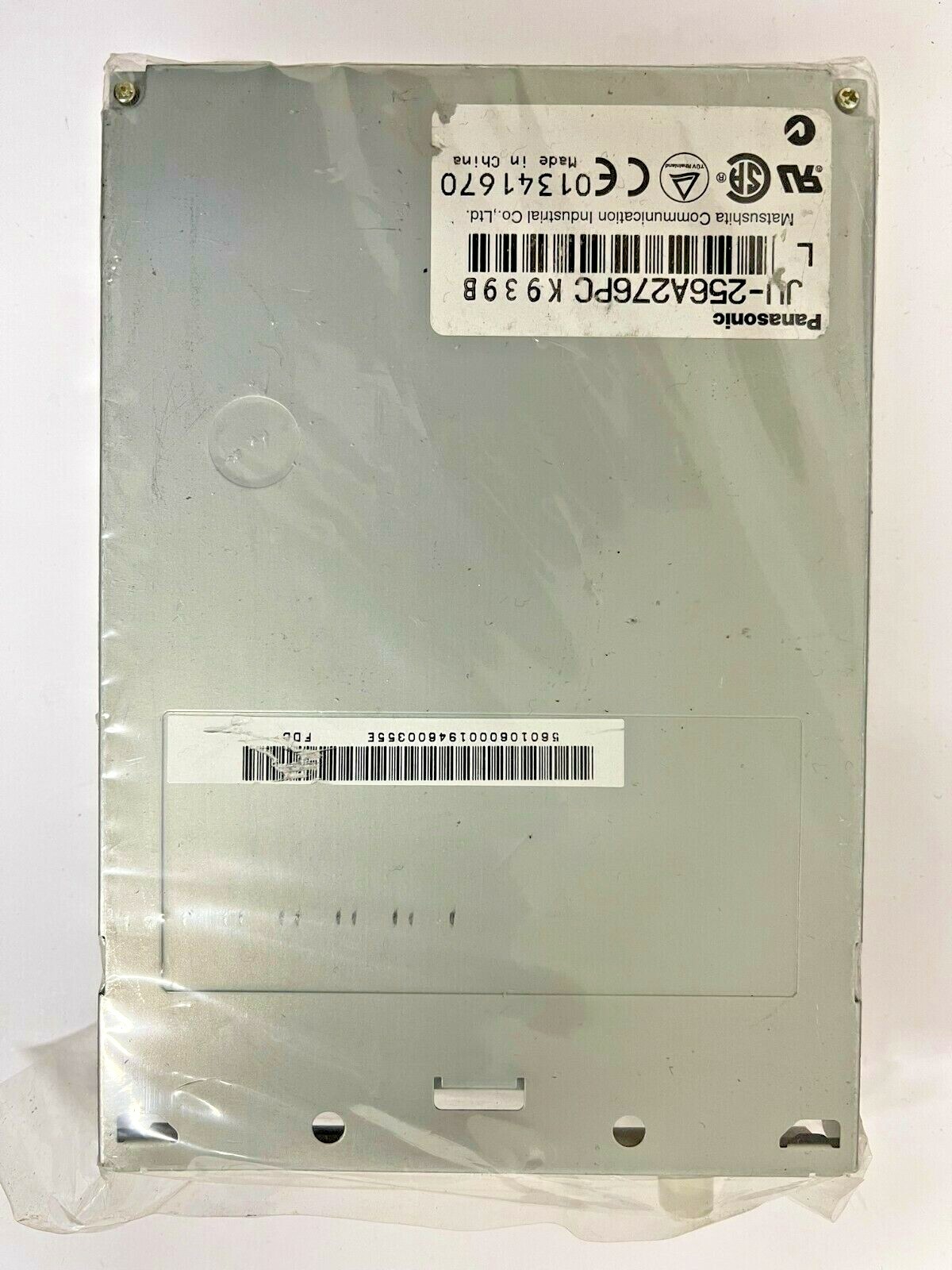 ACER PANASONIC JU-256A276PC 1.44MB FLOPPY DISK DRIVE NO FRONT BEZEL WHITE BXDR2
