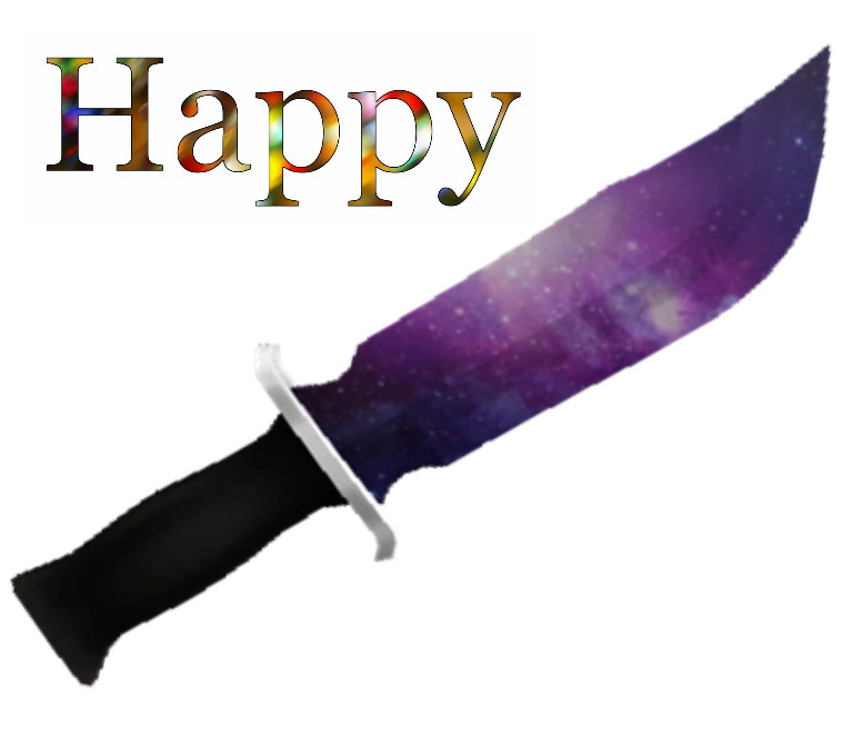 GALAXY KNIFE💜🖤FAST DELIVERY!!💜🖤MURDER MYSTERY 2 MM2 ROBLX RARE