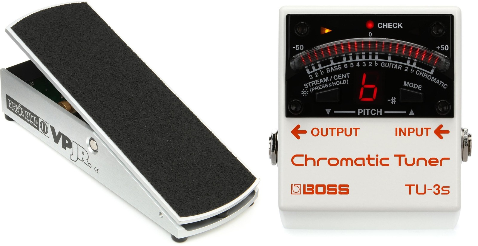 Boss TU-3S Chromatic Tuner + Ernie Ball P06181 Value Bundle