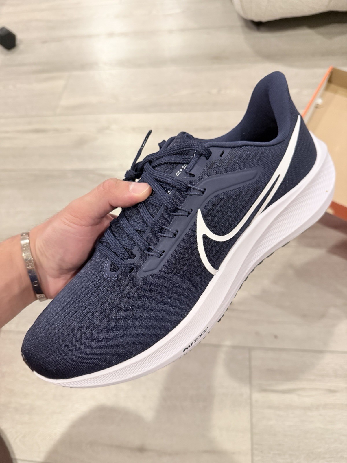 Size 11.5 - Nike Air Zoom Pegasus 39 TB College Navy