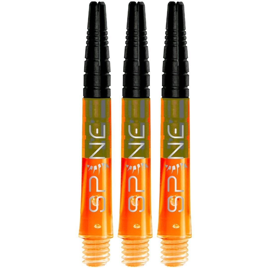 Bull's Darts Spine Shafts Orange Shorts