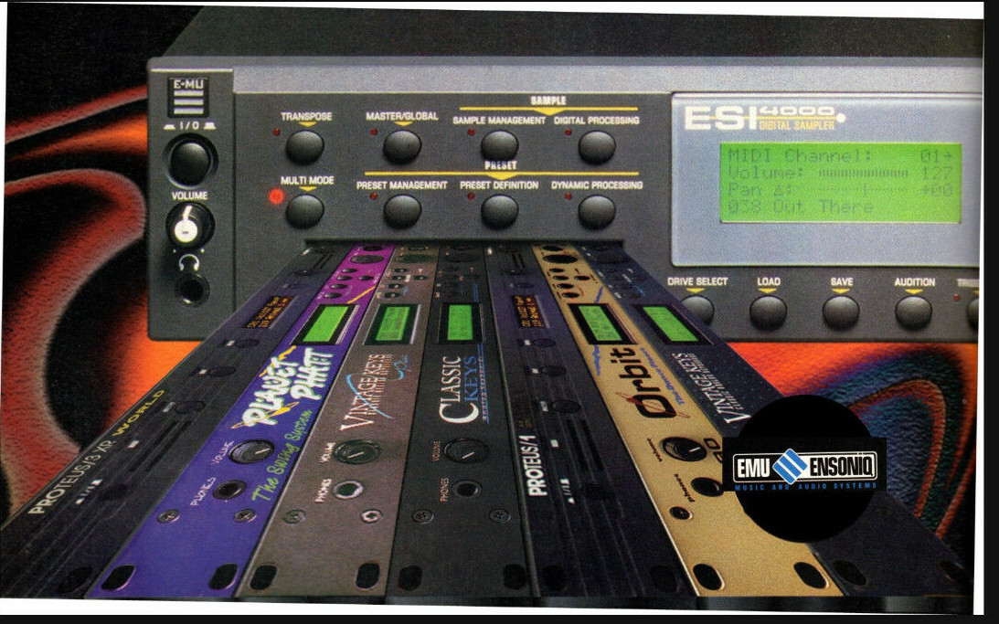 Floppy Drive Emulator OLED DISPLAY FLASHFLOPPY Firmware - E-MU ESI 32 2000 4000