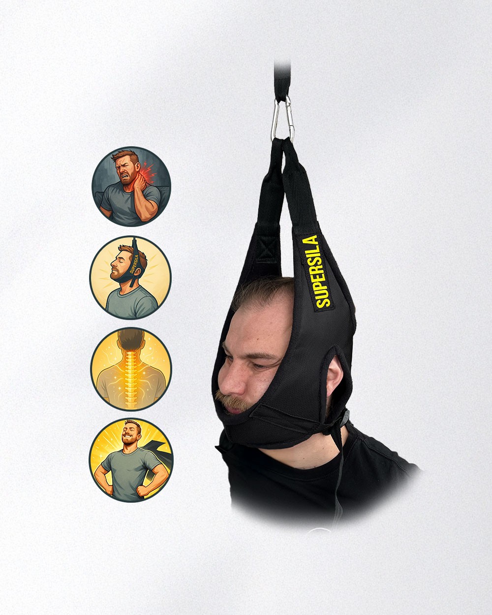 Cervical Traction Device for Men | Neck Pain Relief & Posture Support