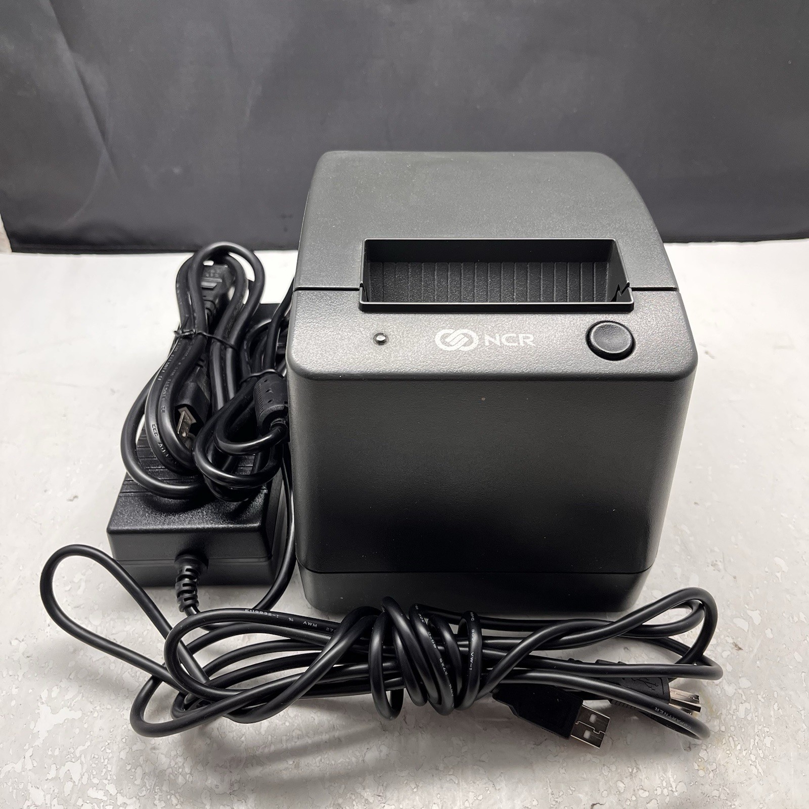 NCR Corporation 7197-6001-9001 Point Of Sale Receipt Printer USB Serial J12