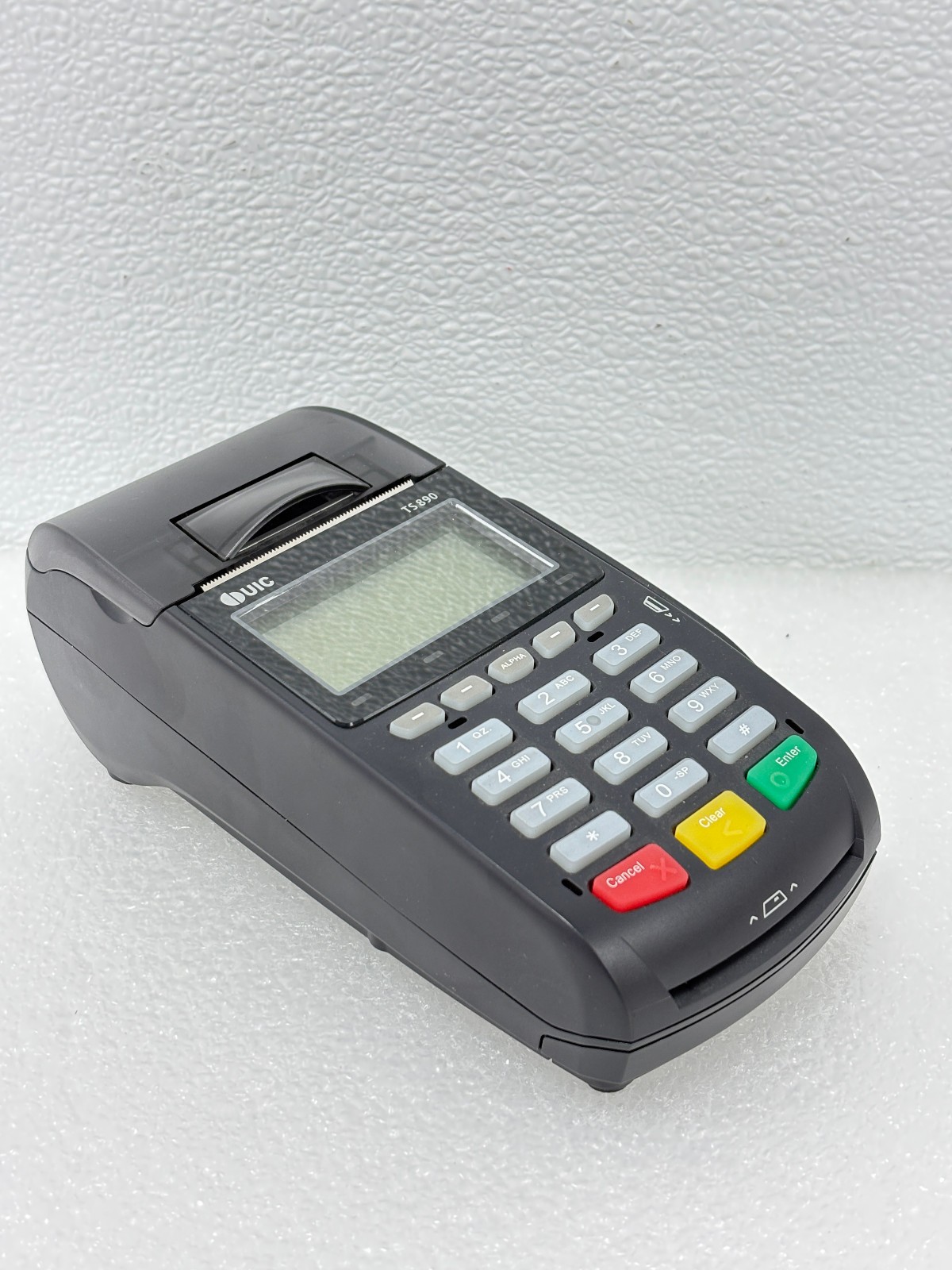 Pre Owned | UIC TS890 Credit Card Payment Terminal POS Reader Only - Black