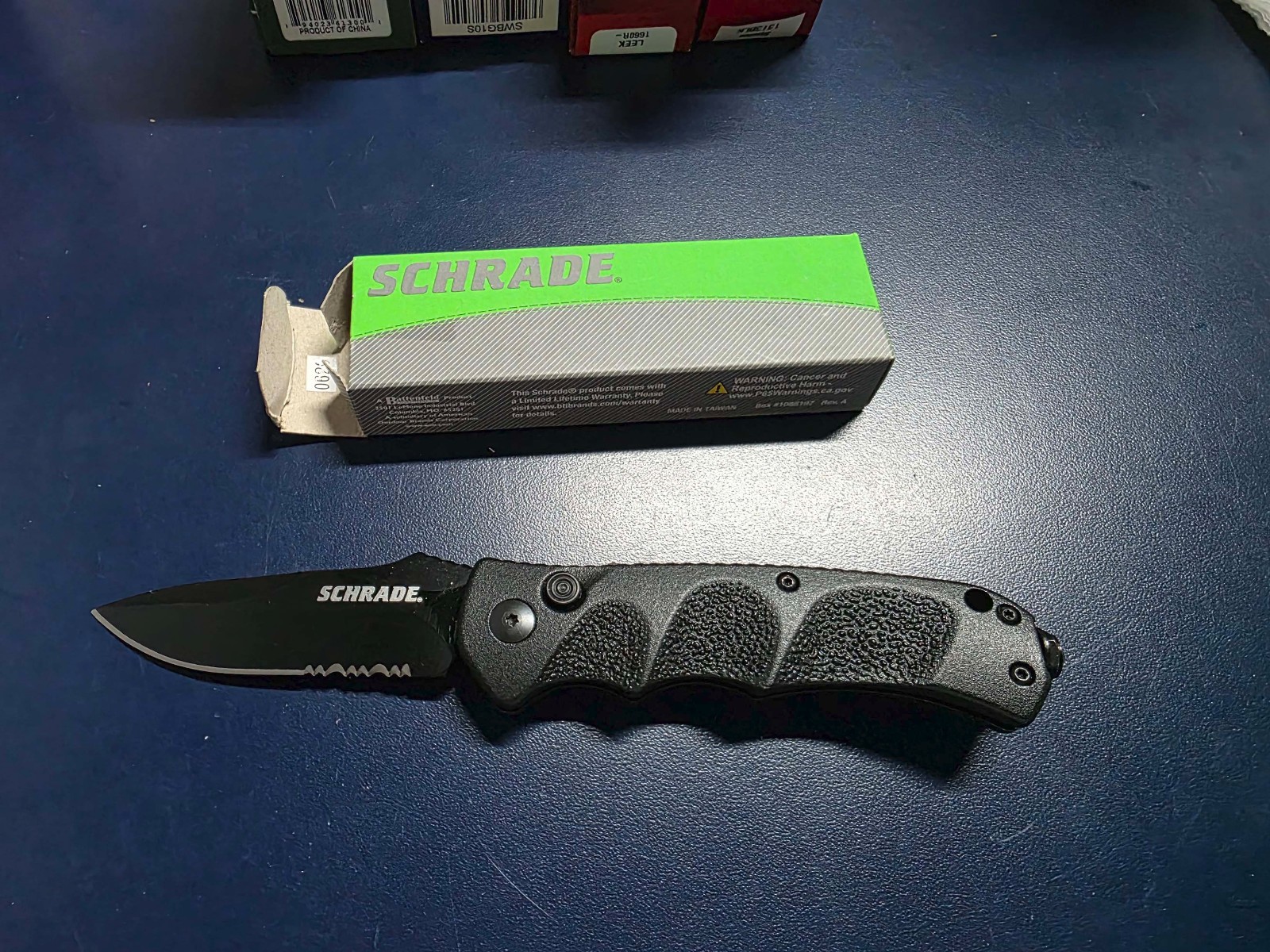Schrade Discontinued "SC60BS" Pocket Knife New in Box #1