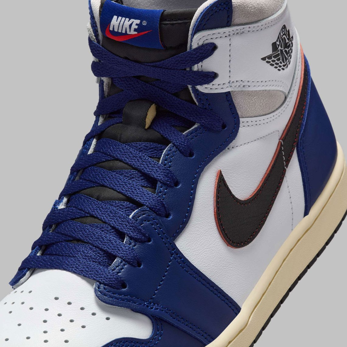 Nike Air Jordan 1 High OG Rare Air Royal Blue Grey White DZ5485-100 Men's