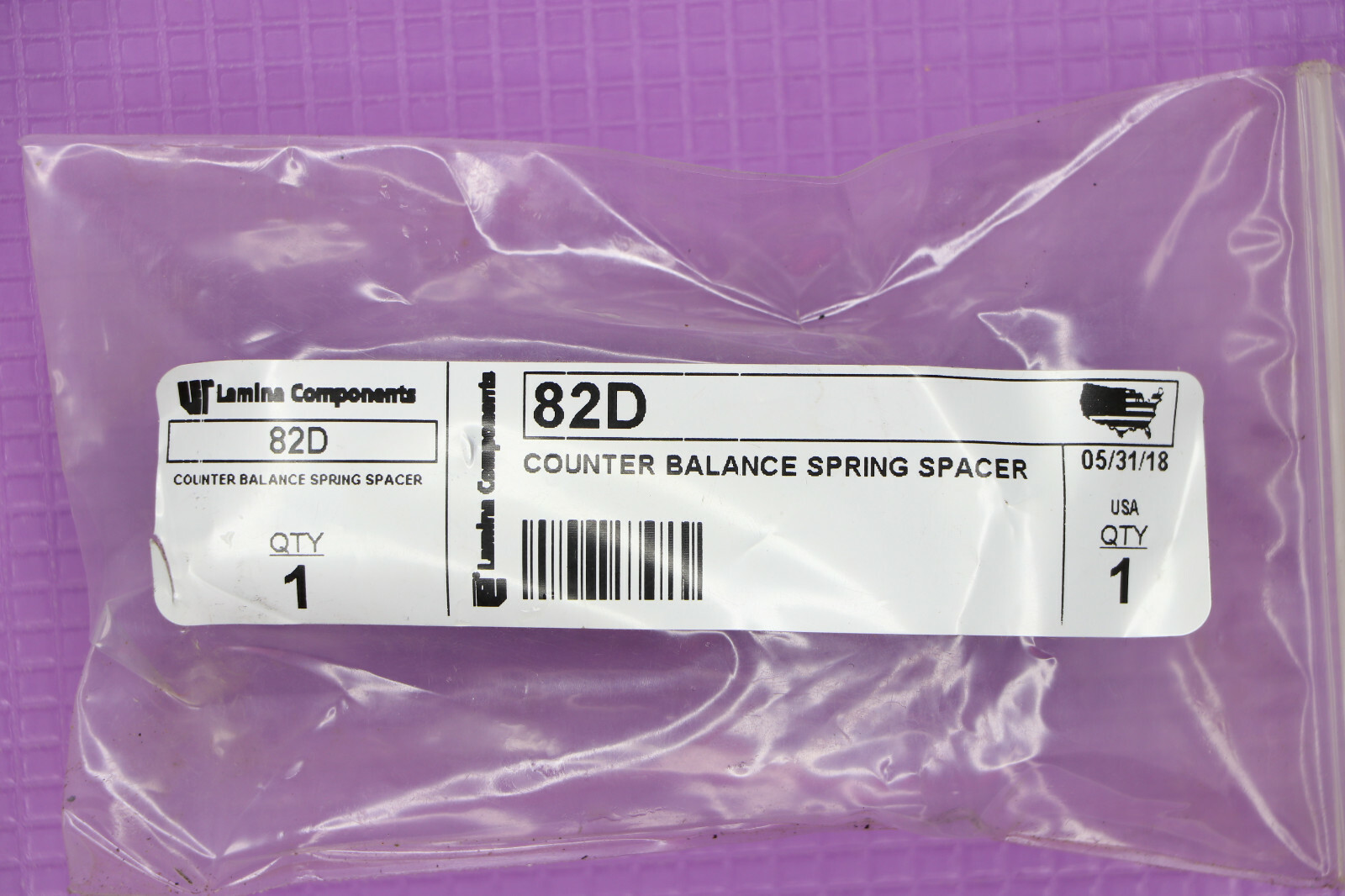 Lamina Components 82D Counter Balance Spring Spacer