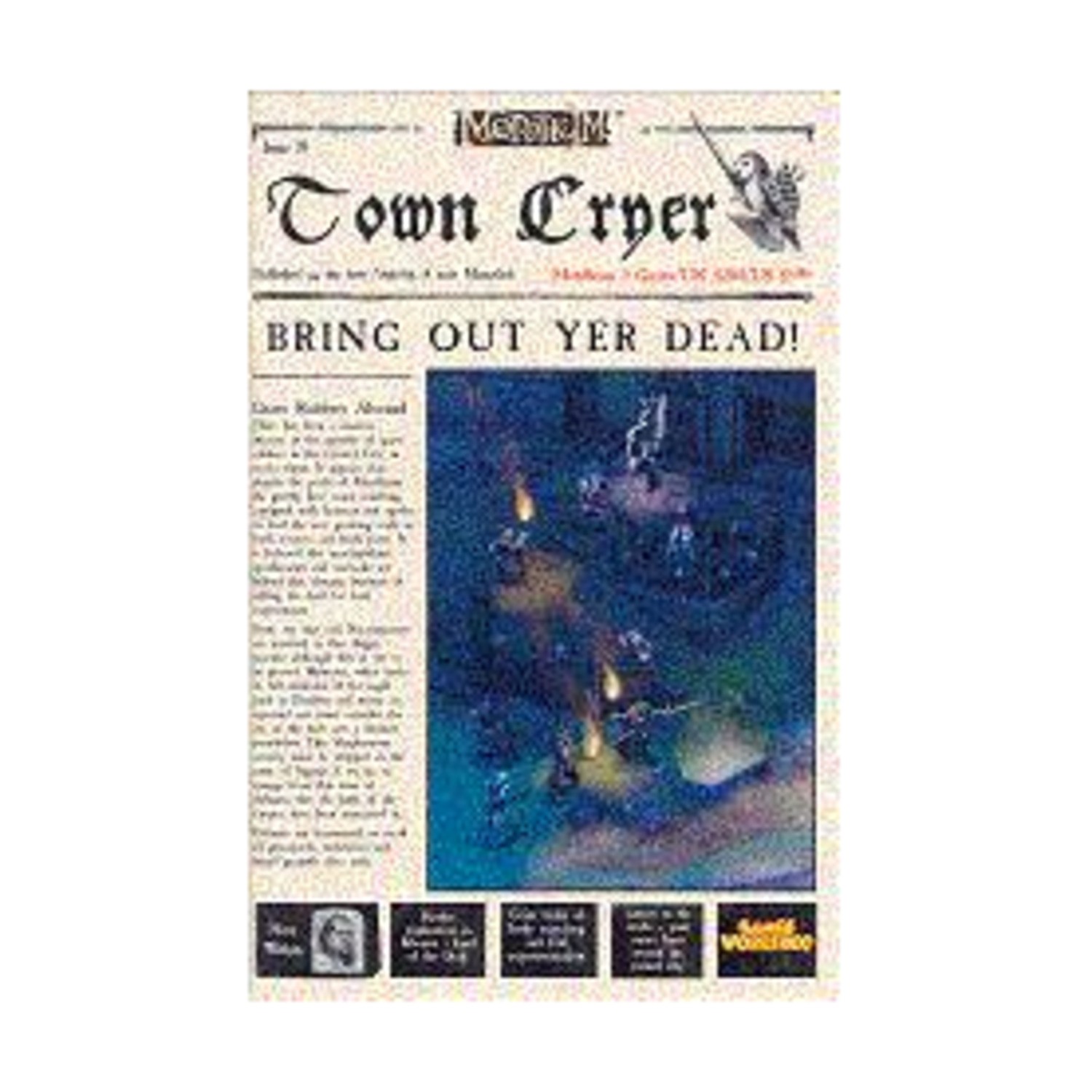 GW Mordheim Town Cryer #19 "Khemri - Land of the Dead Pt. 4" Mag VG+