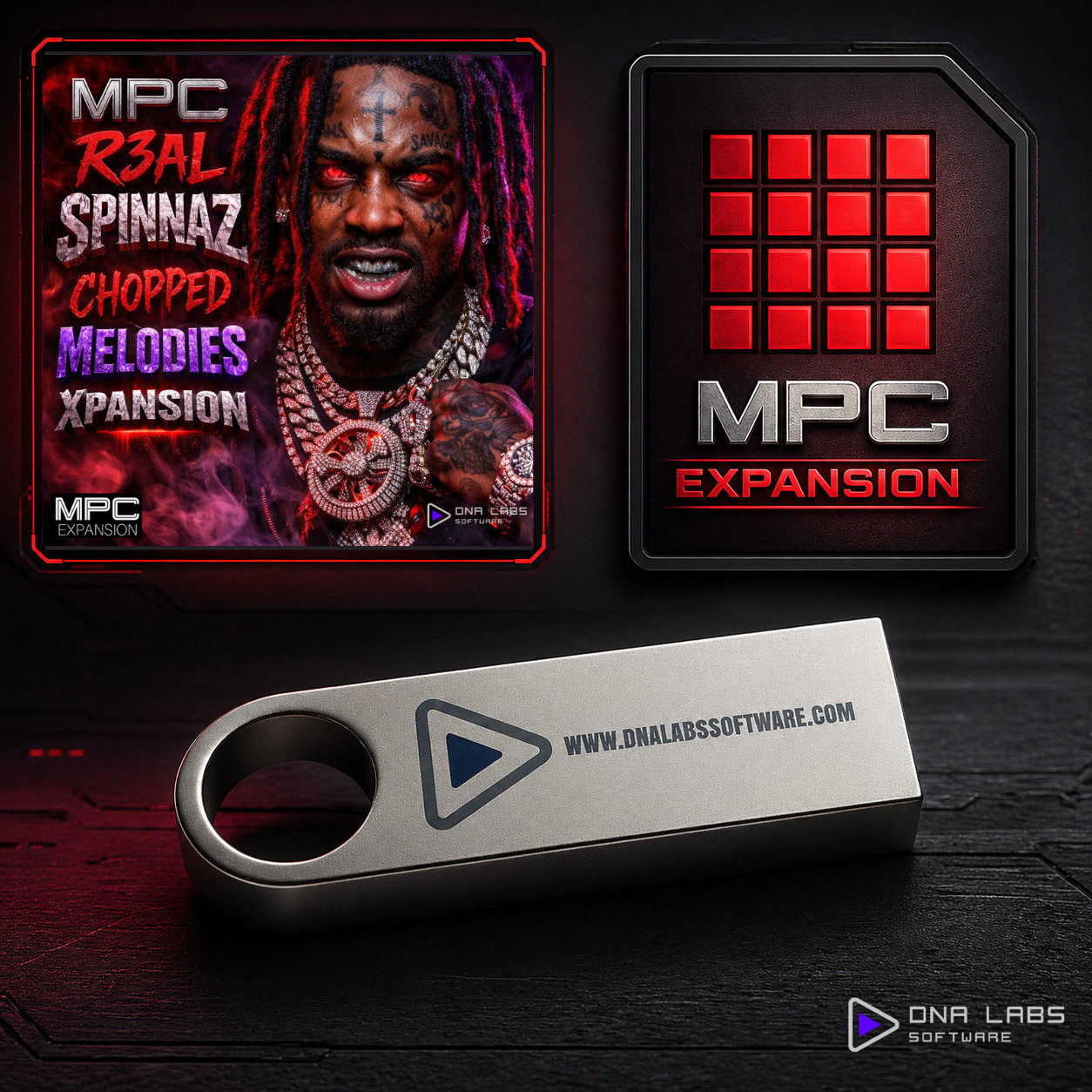MPC R3AL SPINNAZ – Chopped Melodies Expansion Standalone & Software