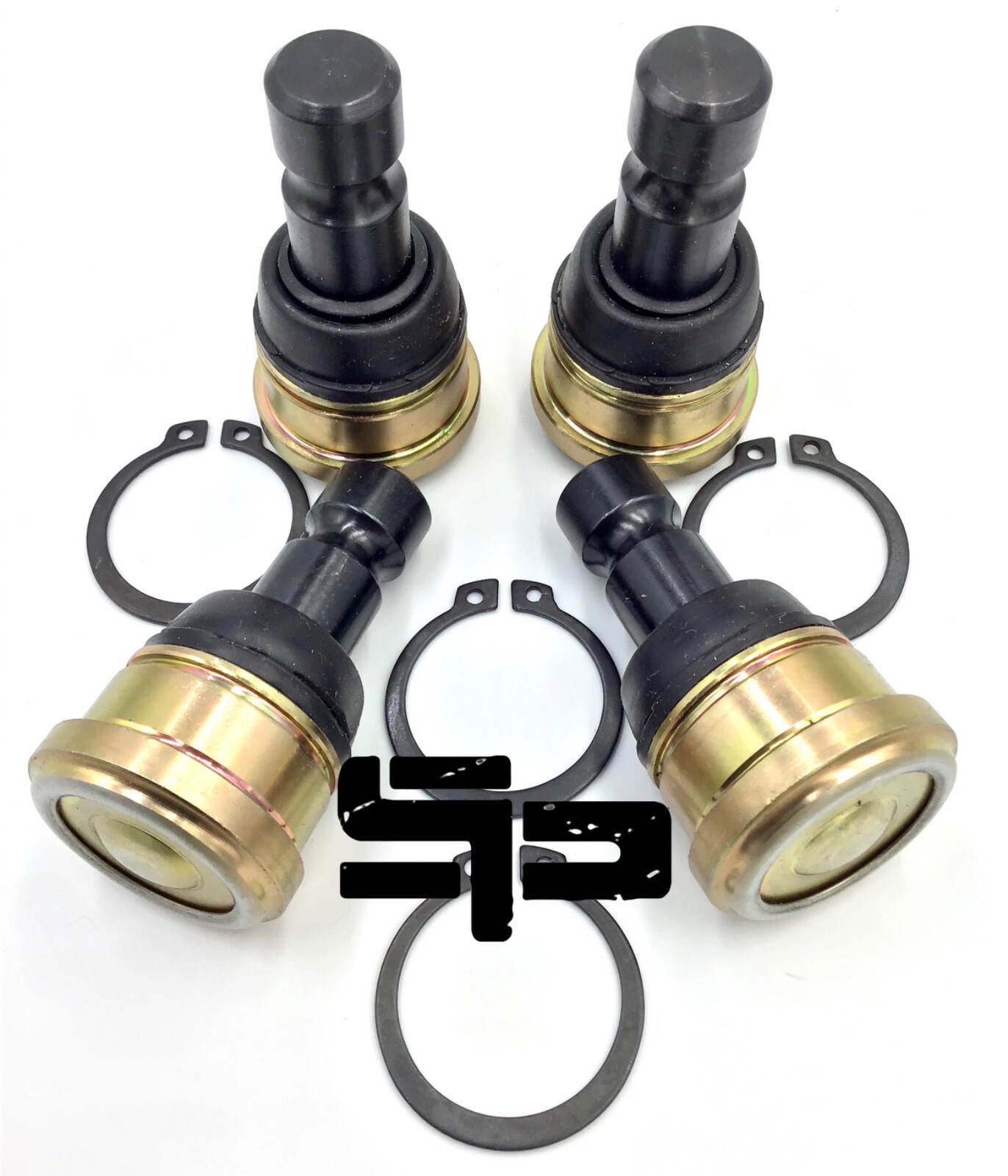 Polaris RZR Ranger 570 800 800S 900 Heavy Duty Ball Joints Upper Lower (4)