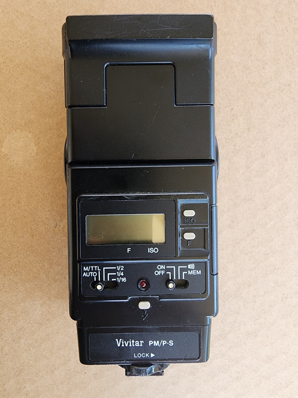 Vivitar Zoom Thyristor 5200 Camera Flash - working condition