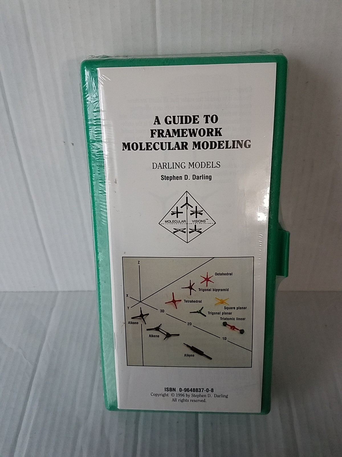 VINTAGE MOLECULAR VISIONS MOLECULAR MODEL KIT NEW SEALED 1996