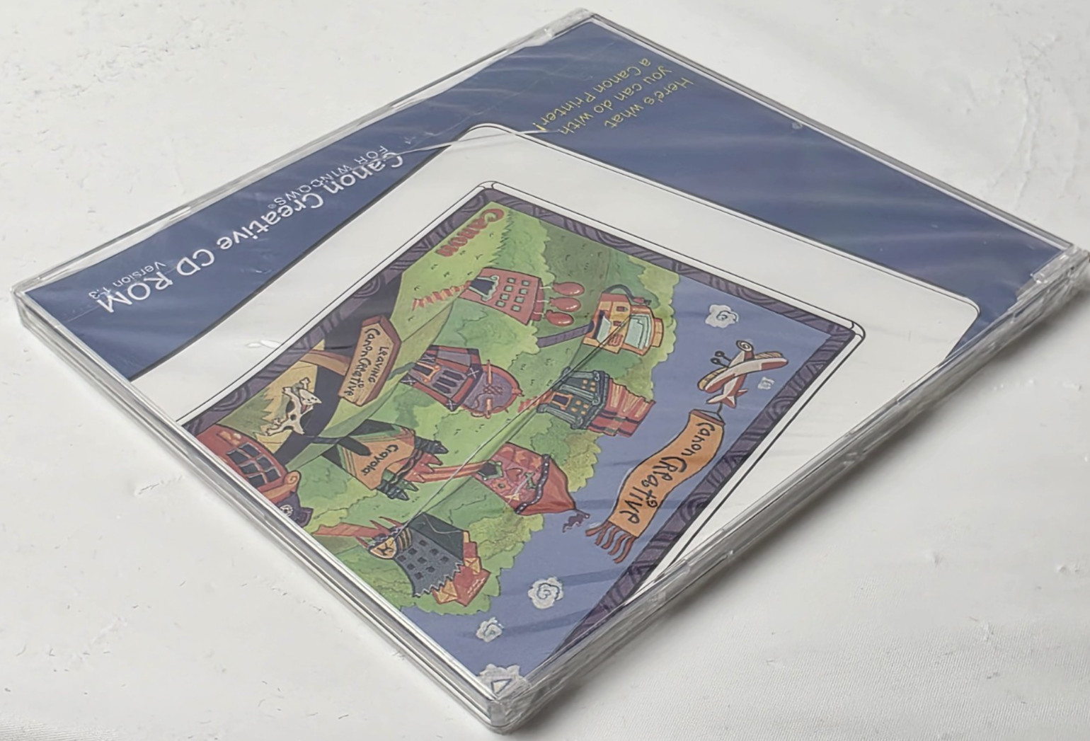 Canon Creative CD-ROM 1995 For Windows Version 1.3 New Sealed