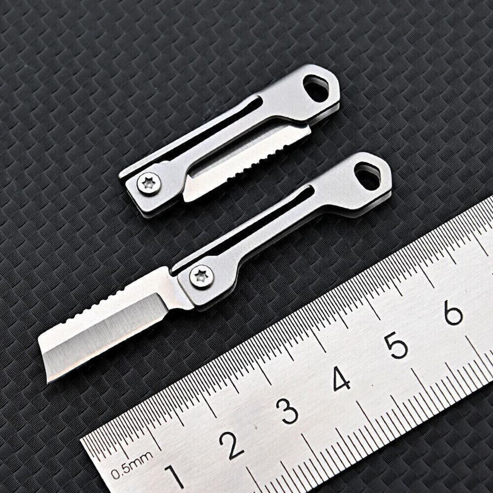 Stainless steel bags knife key trailer silver package mail blades at home