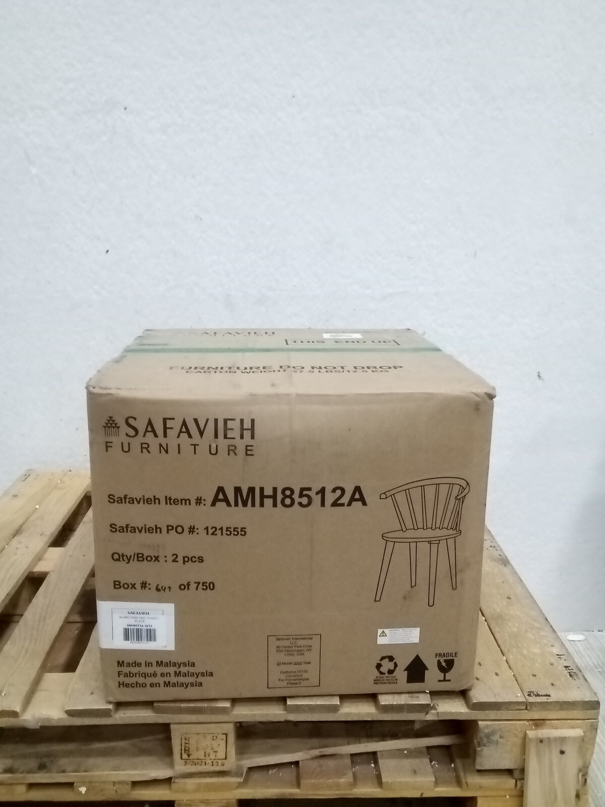 Safavieh Curved Spindle Side Chair, Reduced Price 2172722640 AMH8512A