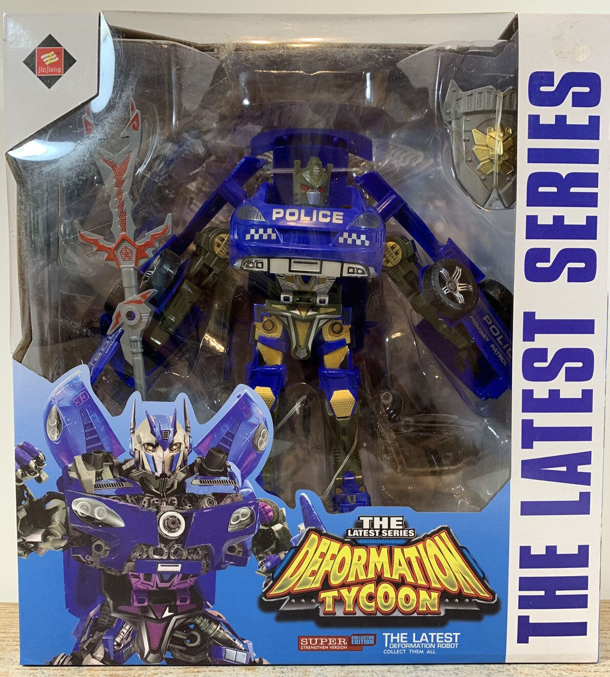 The Latest Series Deformation Tycoon Blue & Black 10”