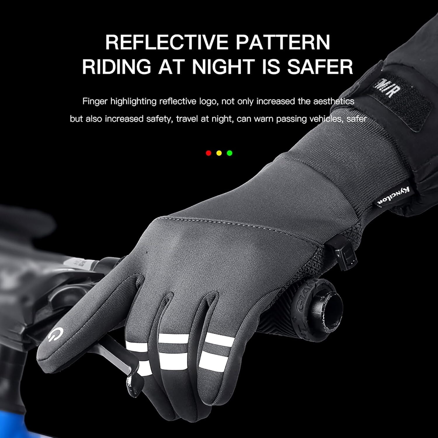 Winter Thermal Gloves Waterproof Windproof Touch Screen Gloves for Cold Weather
