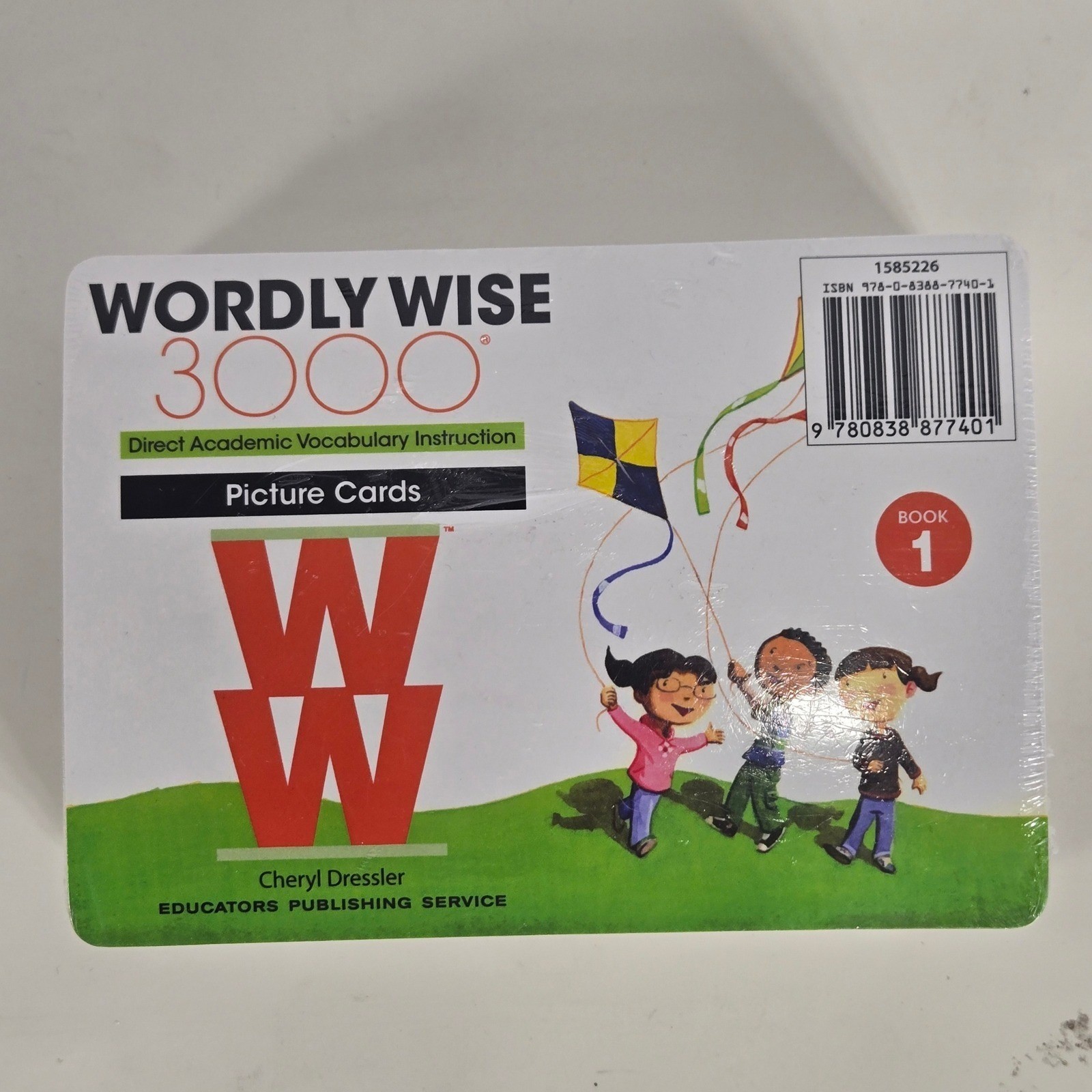 Wordly Wise 3000 Book 1 Picture Cards Vocabulary Instruction Cheryl Dressler NEW