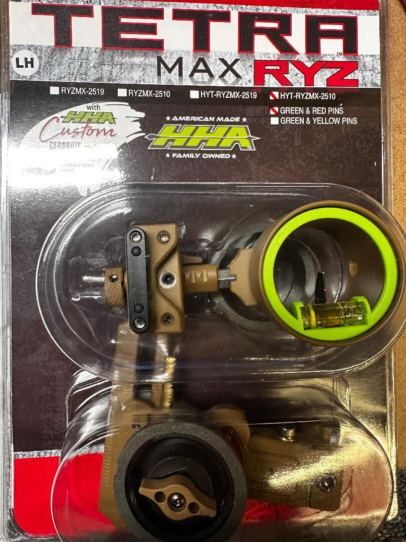 2024 HHA TETRA RYZ HOYT EDITION 2510 LH RX8 ULTRA Alpha X Bow CERACOTE BOURBON