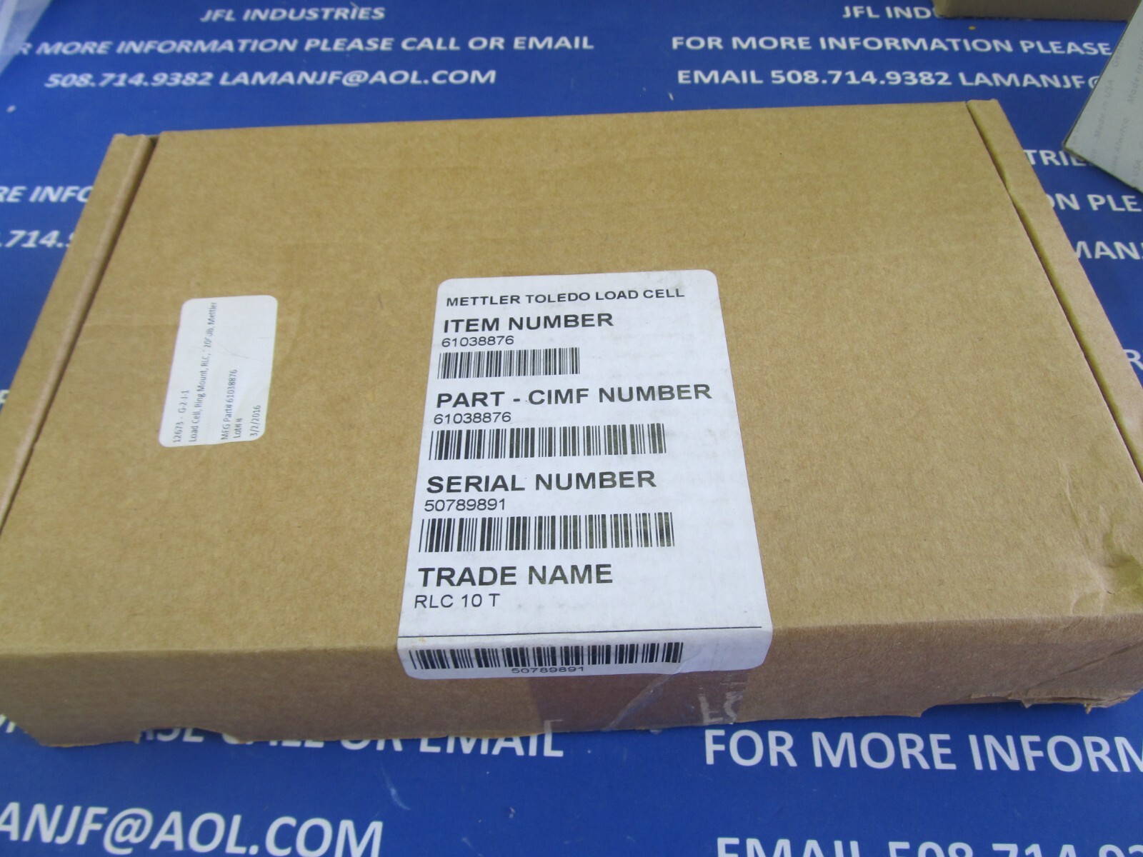 Mettler Toledo Ring Mount Load Cell, RLC, 22000lb, SS