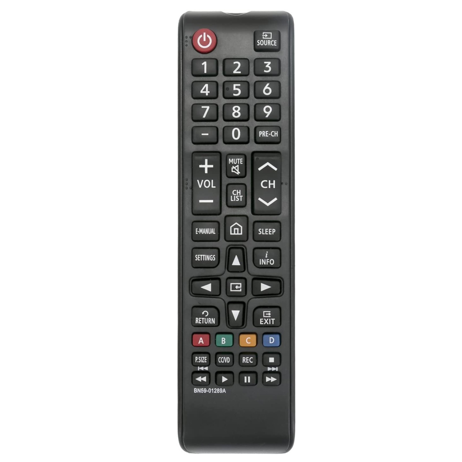 BN59-01289A Replace Remote Fit for Samsung Smart TV UN58MU6100FXZA UN43NU7100