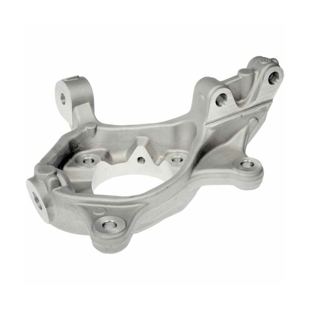 For Buick Enclave 2008-2017 Steering Knuckle Driver Side | Front Aluminum Silver