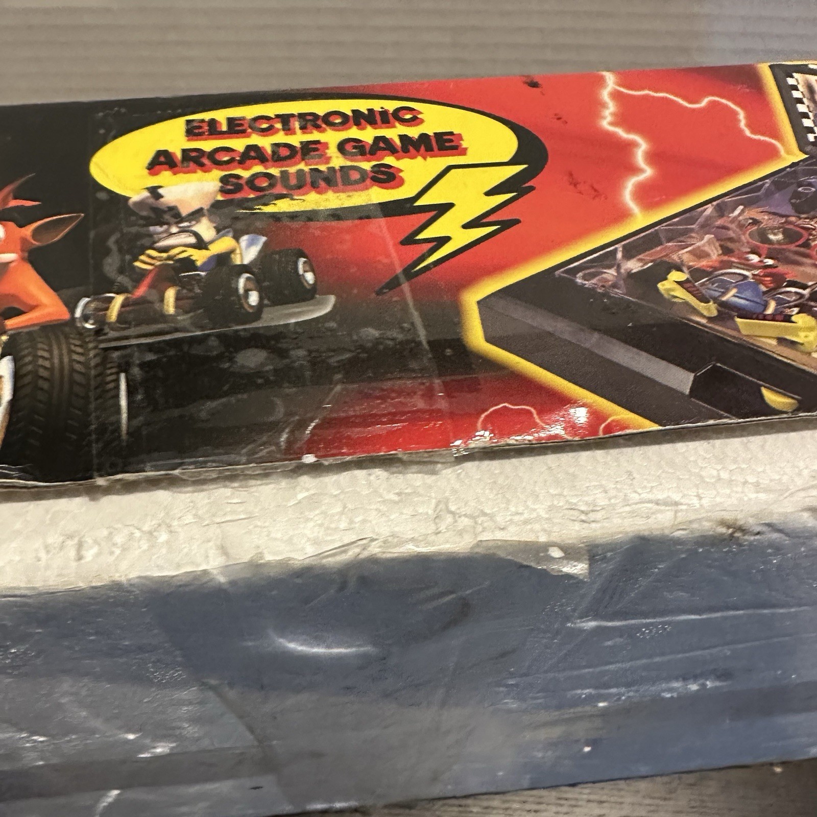 Vintage CTR Crash Bandicoot Team Racing Electronic Pinball Machine 1999