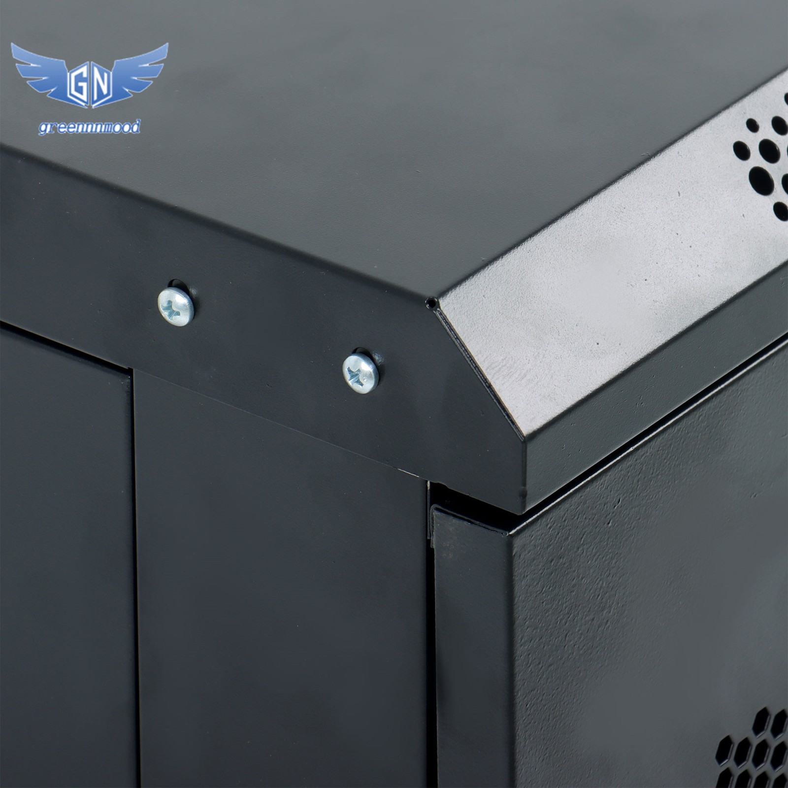 12U Wall Mount Network Server Rack Cabinet Enclosure 15.5'' Deep Door Lock