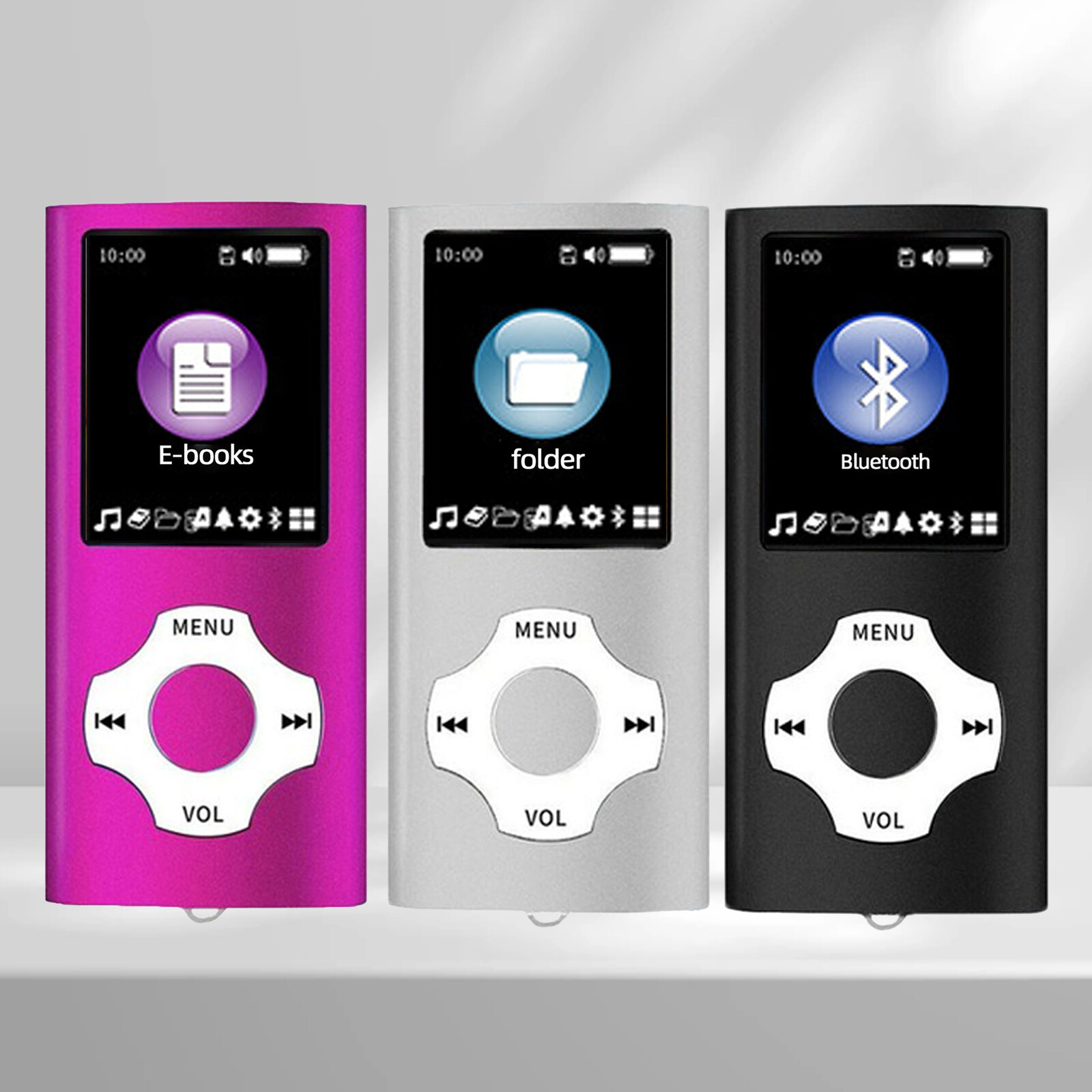 MP3 Music Player Digital LCD 1.8 inch TFT Screen FM Radio With 32GB Memory Card