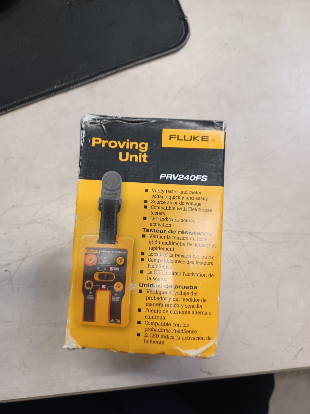 FLUKE PRV240FS PROVING UNIT & MAGNETIC HANGING STRAP