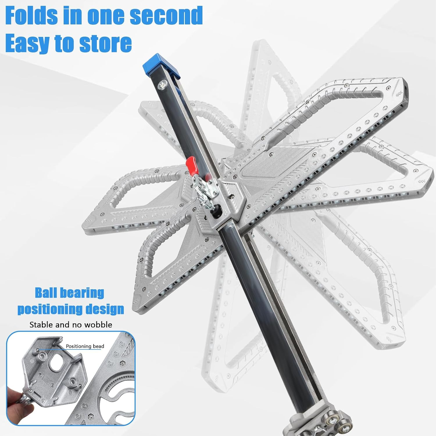 New Drywall Cutting Tool, Plasterboard Cutter 1.5-60Cm Cutting Range, Foldable D