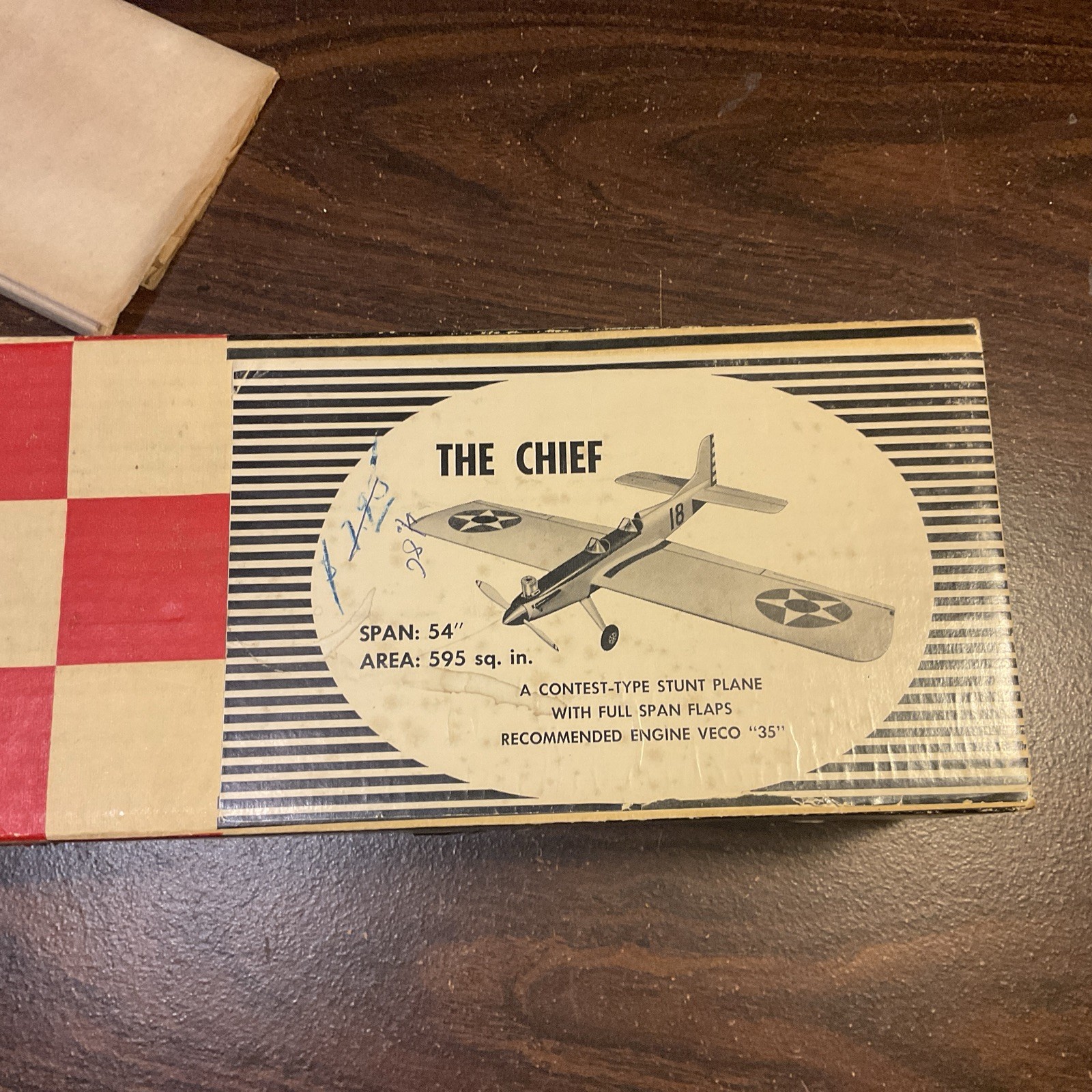 Veco The Chief Control Line Stunt Plane
