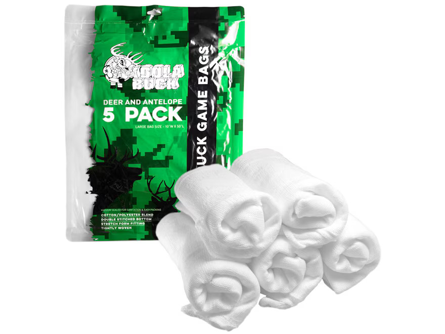 Koola Buck Standard Game Meat Bag Cotton Blend 5PK