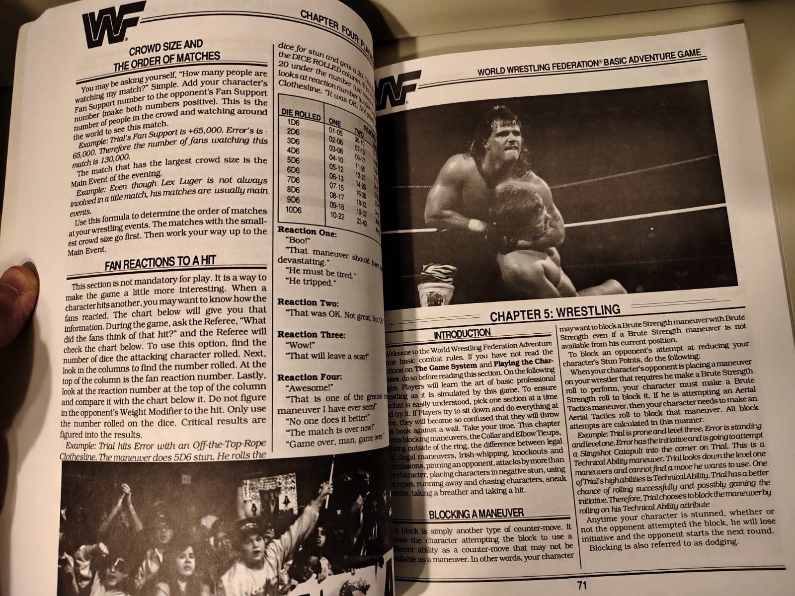 Whit Pub WWF RPG WWF - World Wrestling Federation Basic Adventure Game VG