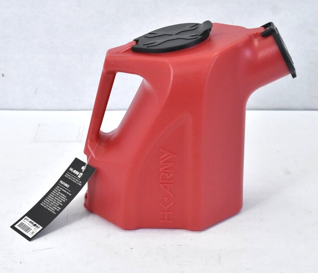HK Army Reload Pod Filler 1000 Round Paintball Hauler Red Tank Container