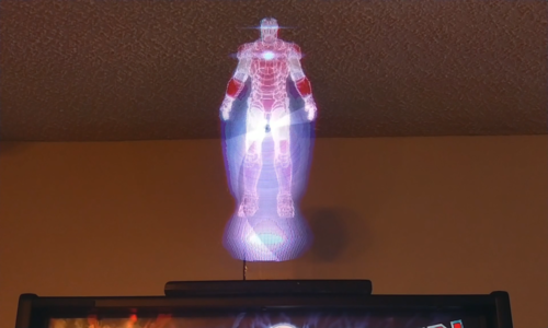 Iron Man PINBALL HOLOGRAM TOPPER