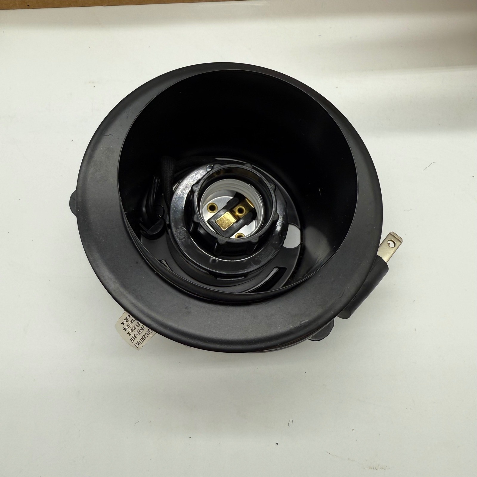 Portable Cabinet Luminaire Light Fixture Under Counter Black New set of 3