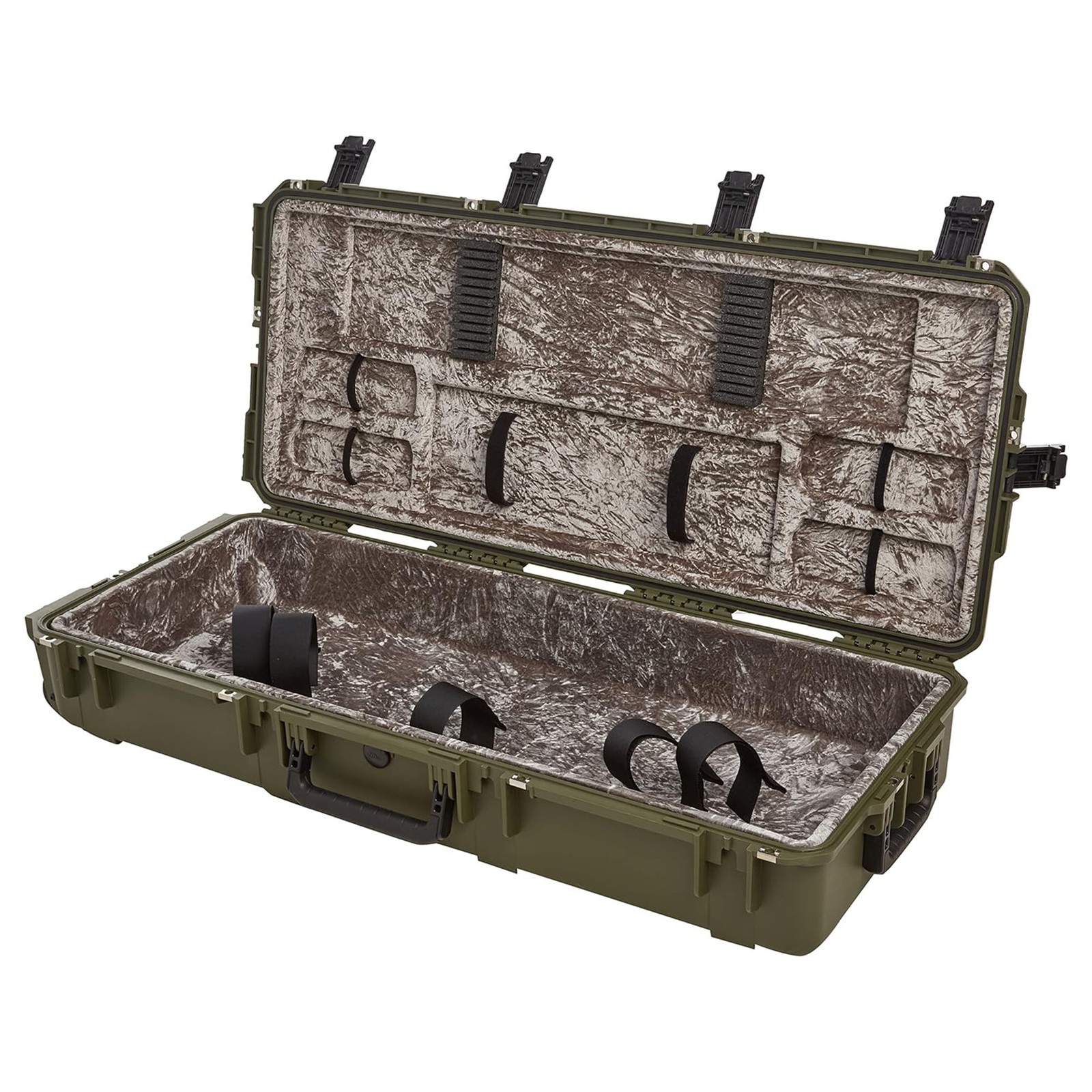 SKB Hard Large Plush Storage Case Archery Bow Parallel Limb iSeries REV2, Green