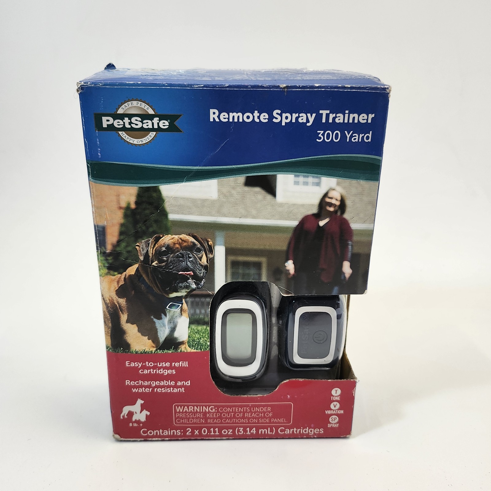 PetSafe Remote Spray Trainer 300 Yard PDT00-16395 Dog Training Collar USB Charge