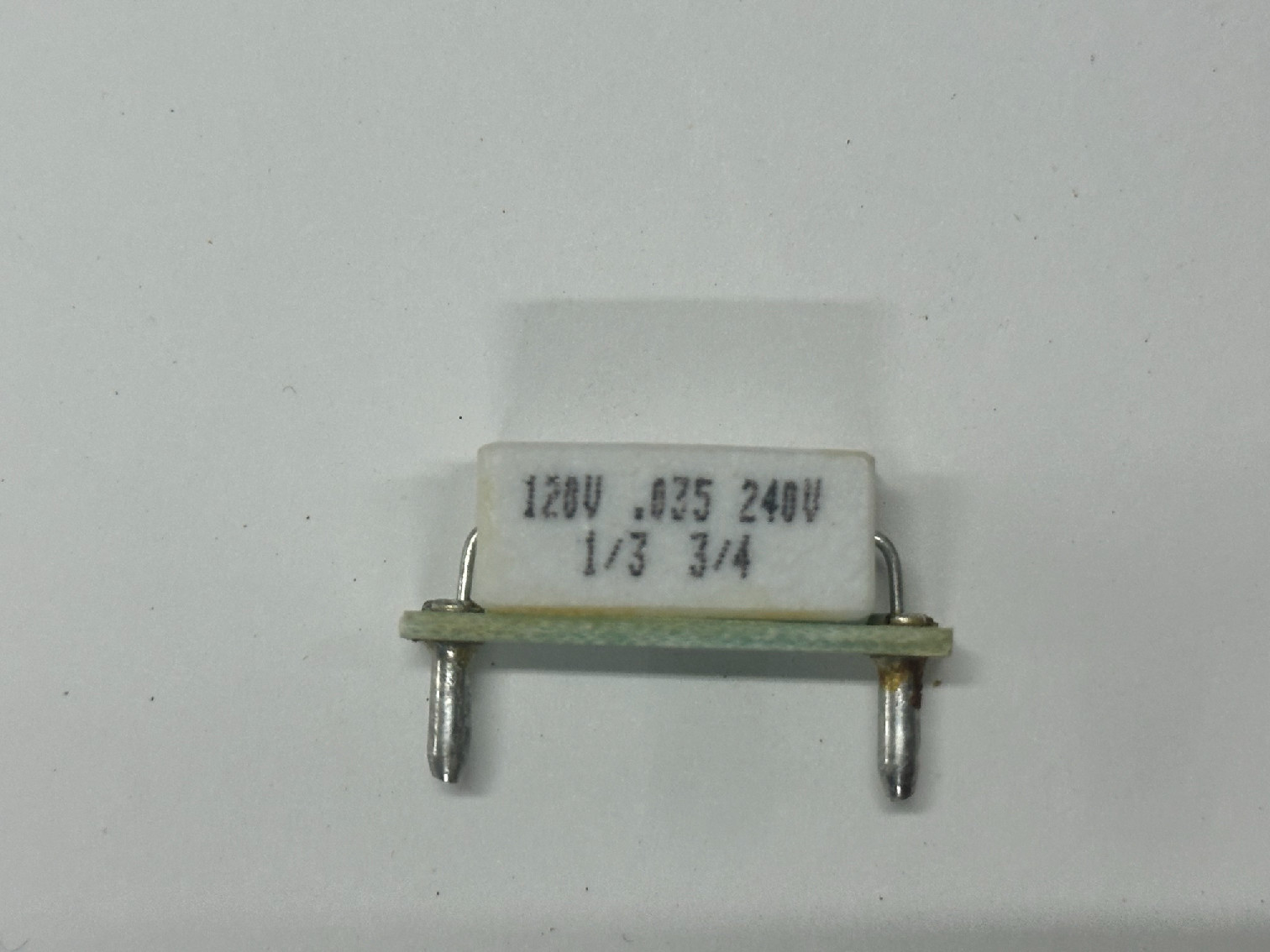KB Electronics KB-9840 Horsepower Resistor 1/3hp @ 90-130vdc, 3/4hp @ 180vdc