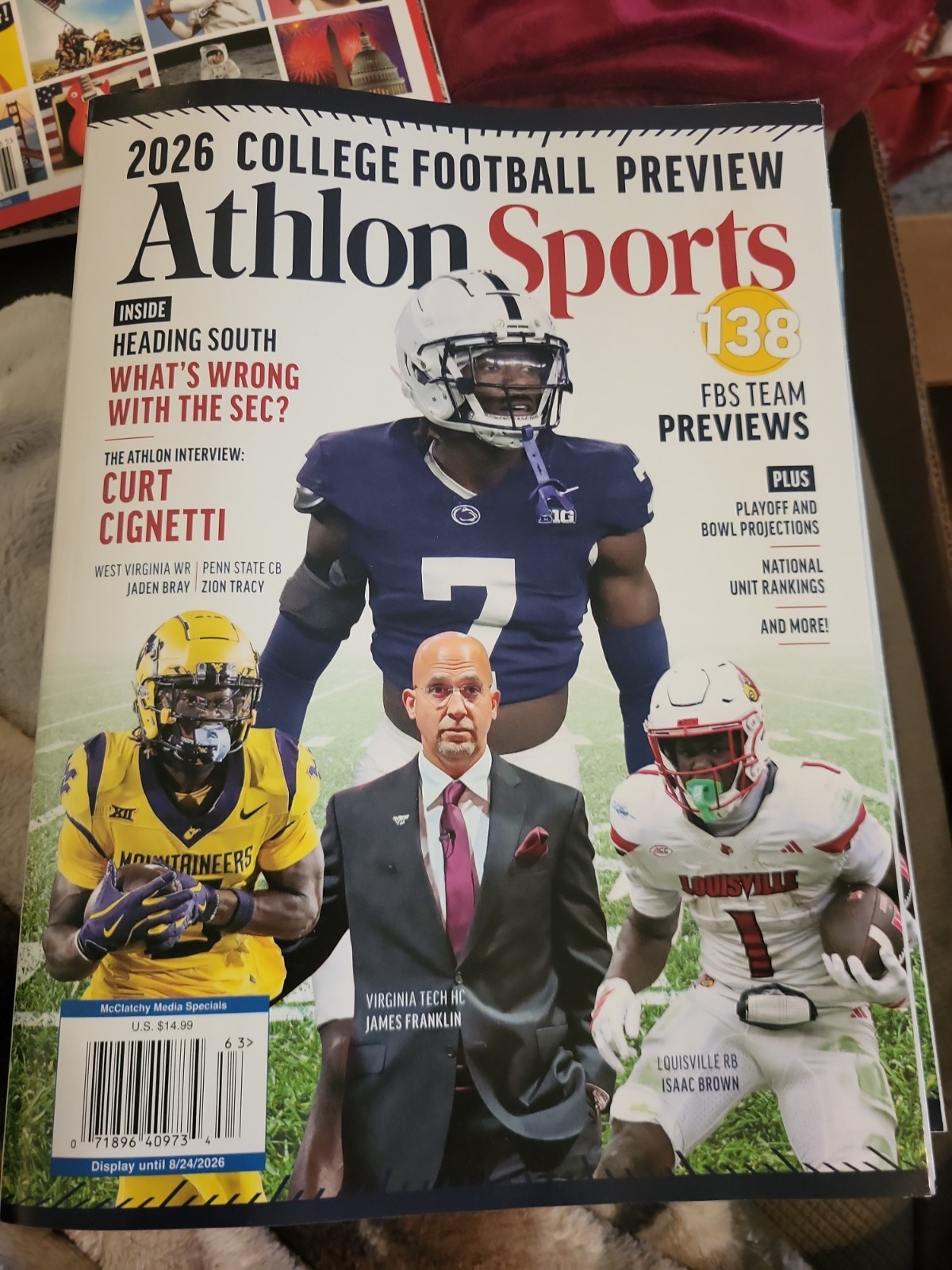 2026 College Football Preview Magazine by Athlon Sports - 138 FBS Team Previews
