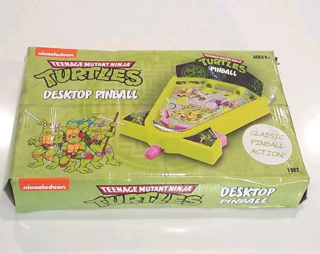 Teenage Mutant Ninja Turtles Desktop Pinball Set ⭐⭐FREE SHIPPING ⭐⭐