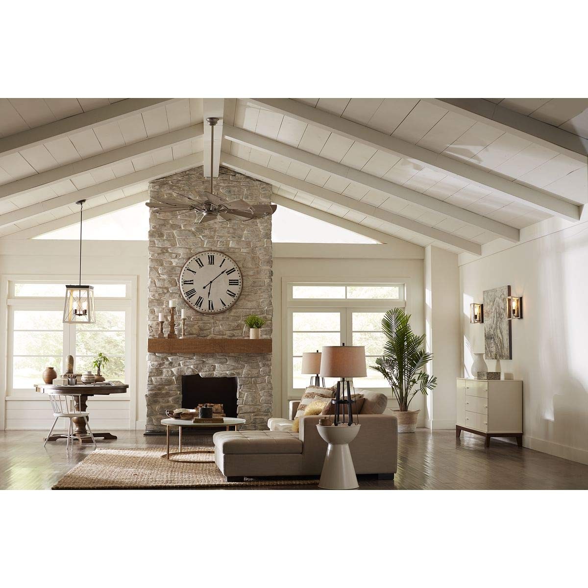 P710012-143 Briarwood Graphite One-Light Wall Sconce, , Black