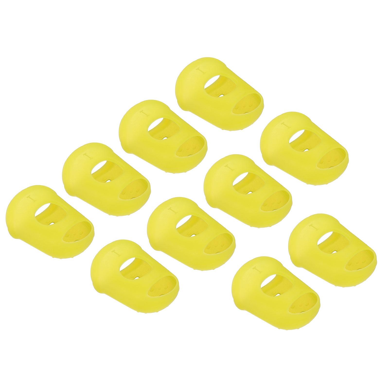 Finger Tips Anti Slip Fingertip, 10 Pack 25mm Silicone Finger Guard, Yellow
