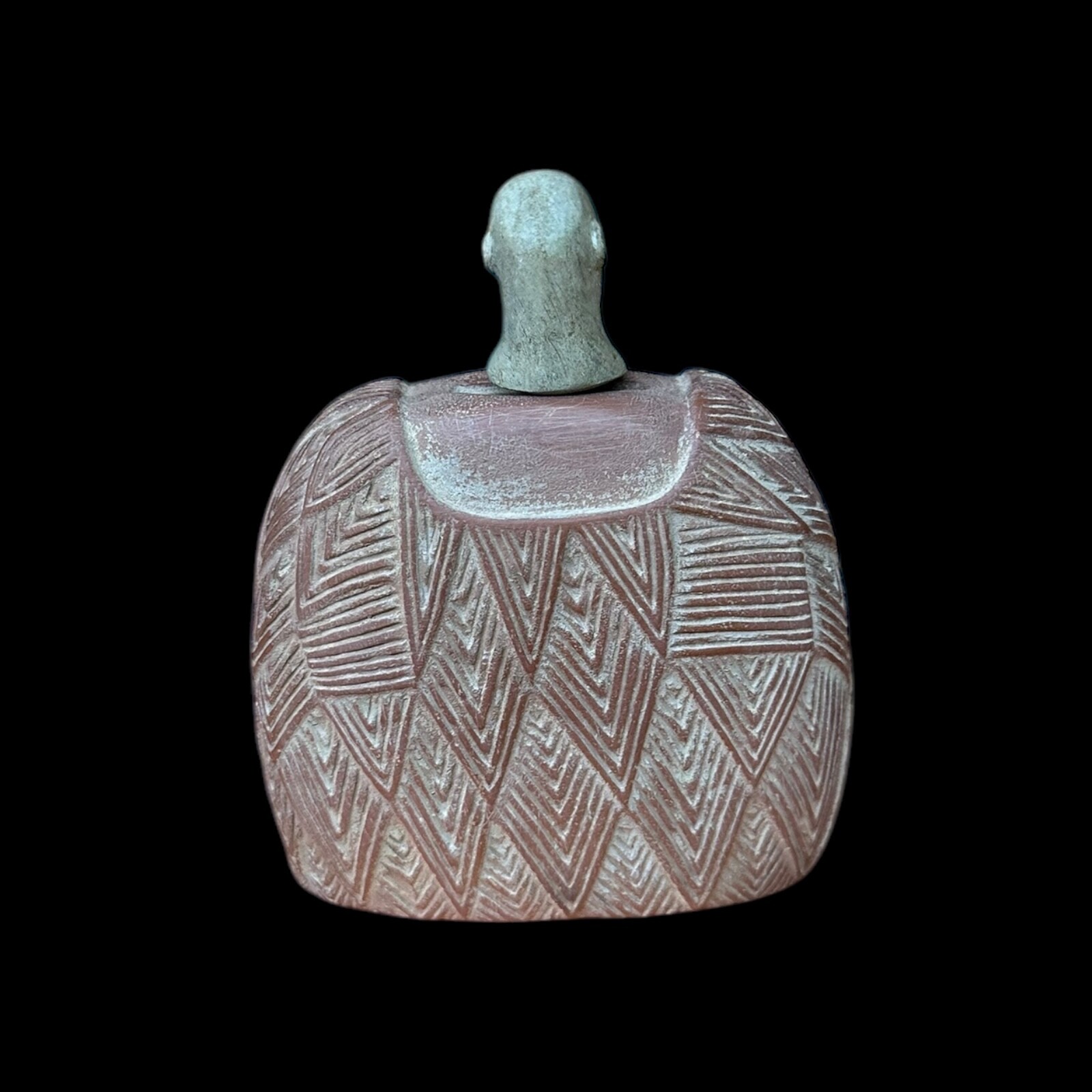 ANCIENT BACTRAIN MARGIANA SEATED STONE IDOL