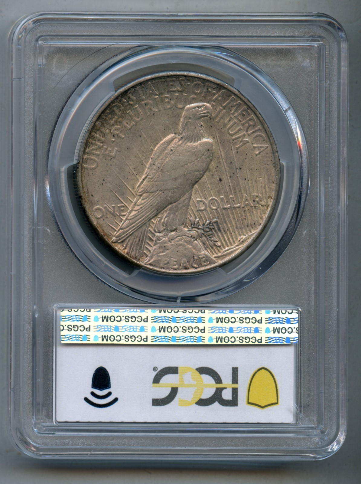 1921 Peace Silver Dollar PCGS AU 55