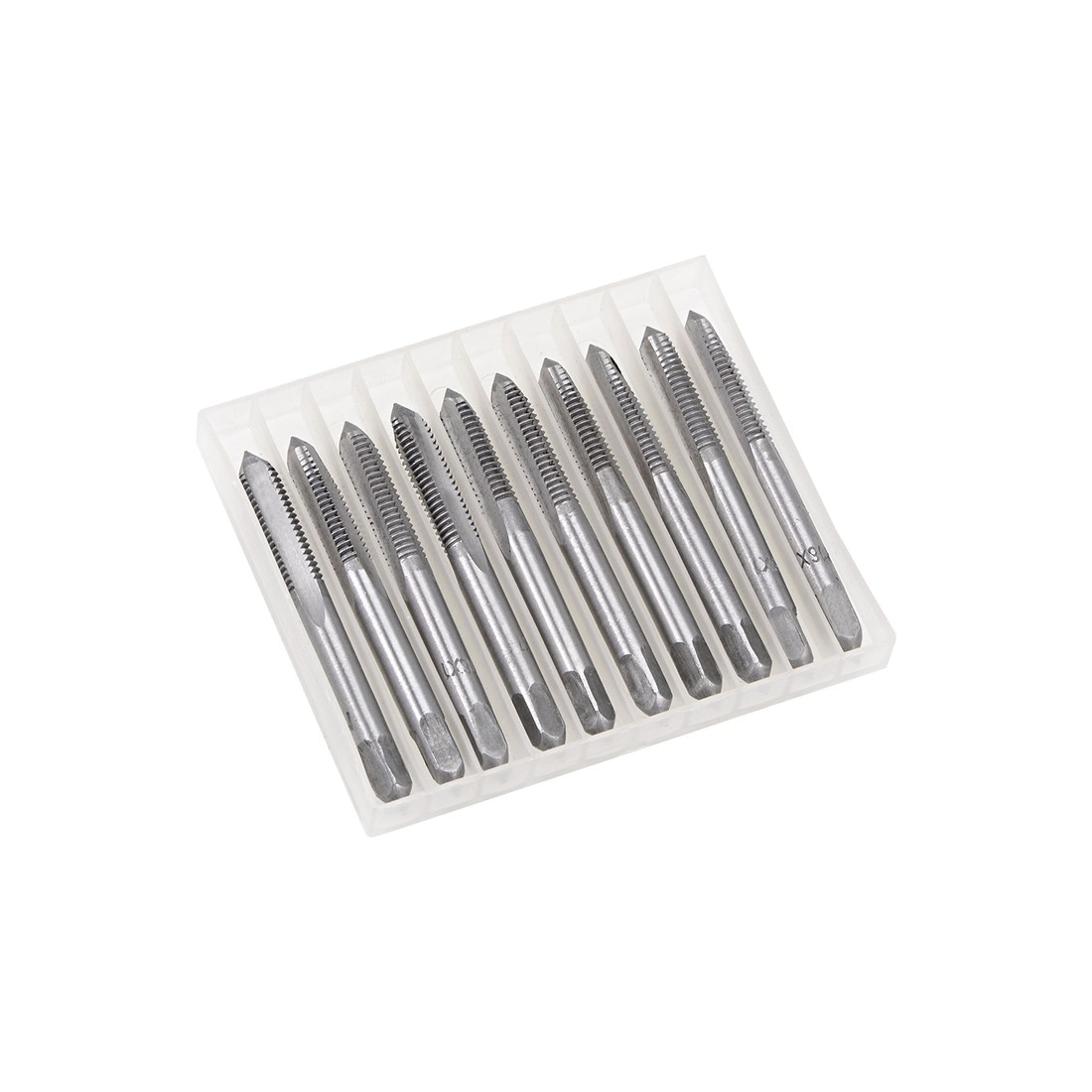 5PAIRS M6 Thread 1 Pitch Metric Hand Tap 3 Straight Flutes High Speed Steel