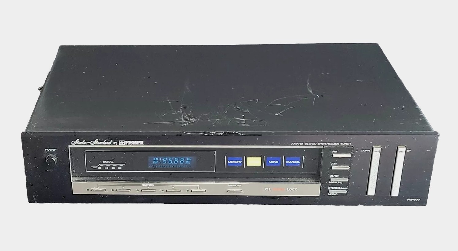 Fisher FM-600 AM/FM Stereo Tuner Synthesizer Japan (not working) parts or repair
