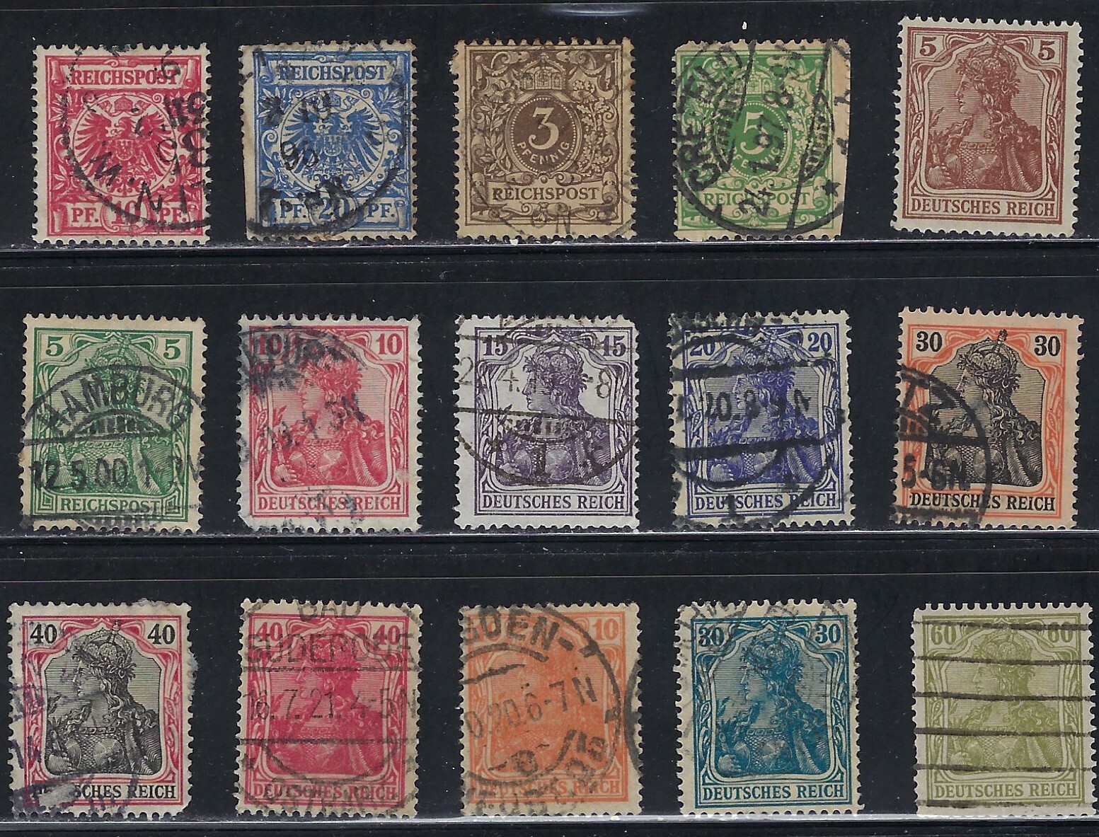 Older Stamps from Germany ..........31J............H-918